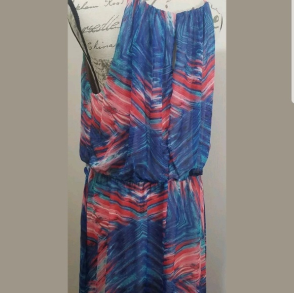 Sangria sleeveless size 16 multi color - Picture 5 of 6